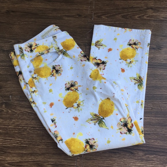 Anthropologie Denim - Pilcro Lemon Grove High Rise Cropped Bootcut Jeans